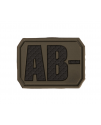 AB- Blood type patch OD